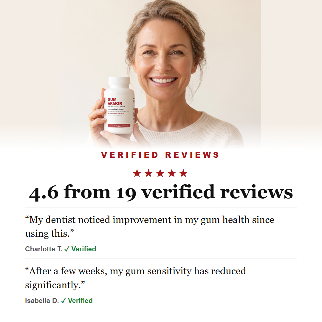 Gum Armor rated 4.6 from 19 verified reviews