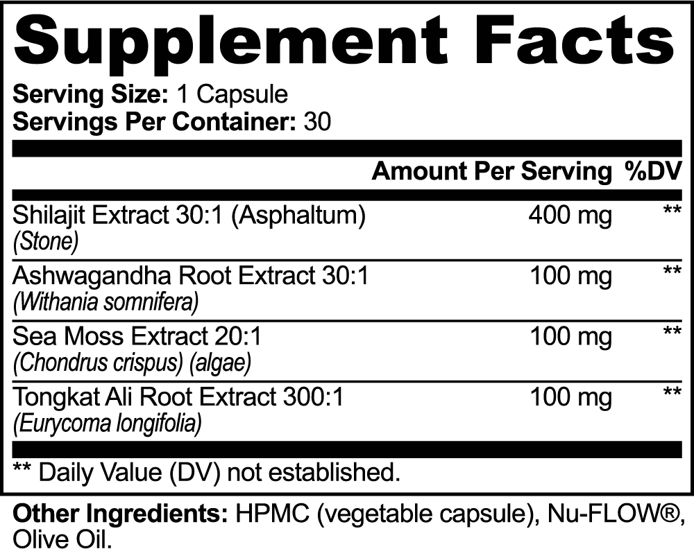 NOCTYVA AM DRIVE supplement facts panel