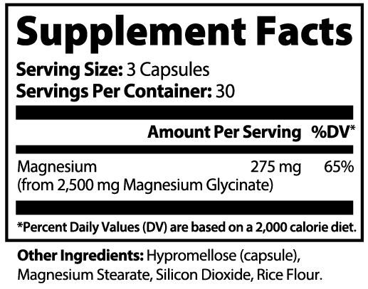 NOCTYVA PM REPLENISH supplement facts panel